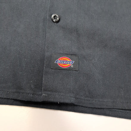 Chemise Dickies L Noire Brewery Workwear Brodée Saratoga WY USA