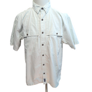 Chemise Patagonia XL Vert Carreaux Coton Organique Manches courtes
