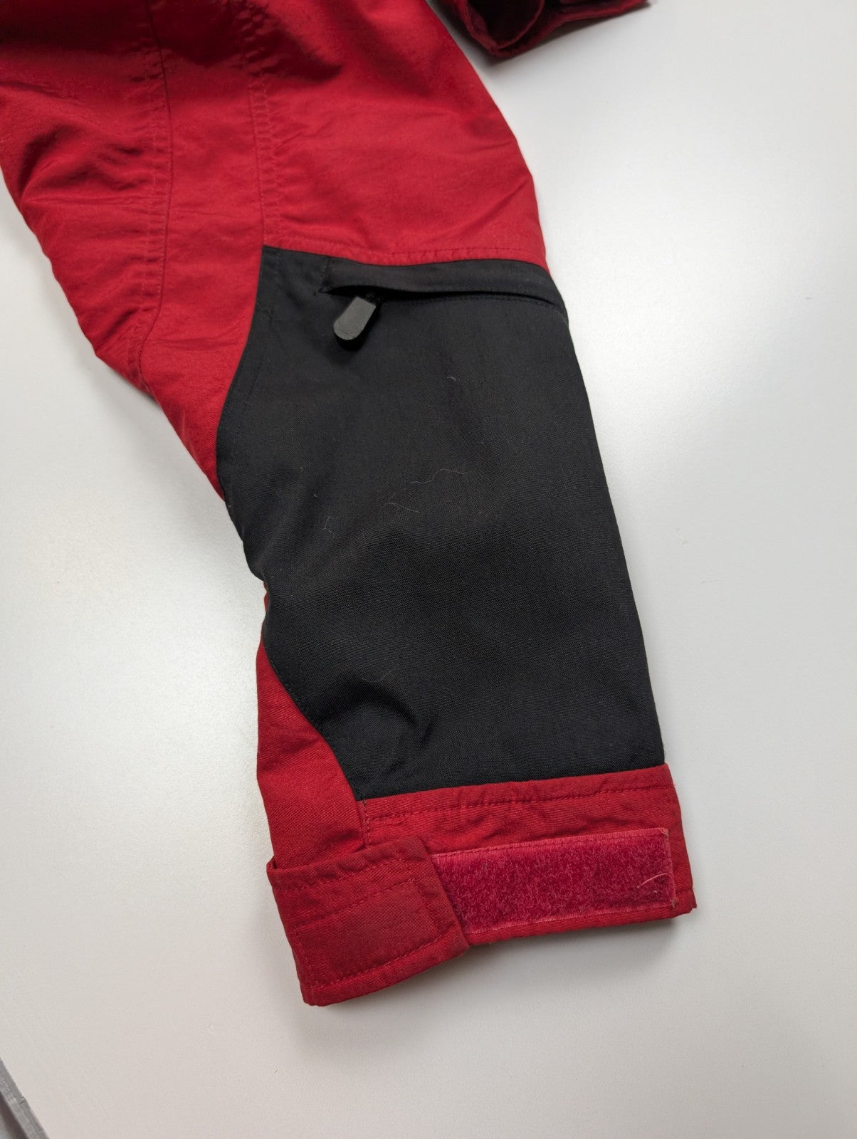 Veste Technique The North Face TNF Vintage L Rouge Noire Manteau Capuche