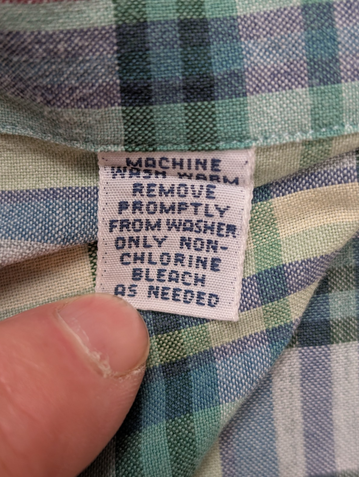 Chemise Polo Ralph Lauren Shirt Blake L XL Plaid Vert Bleu Beige Button Down