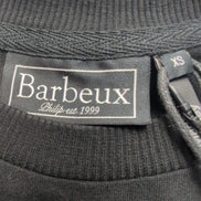 T-shirt Barbeux BBX XS Oversize Noir Coton Épais Neuf avec Étiquette