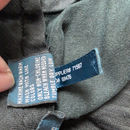 Pantalon Chino Polo Ralph Lauren W38 L32 Noir Logo Vert Coton