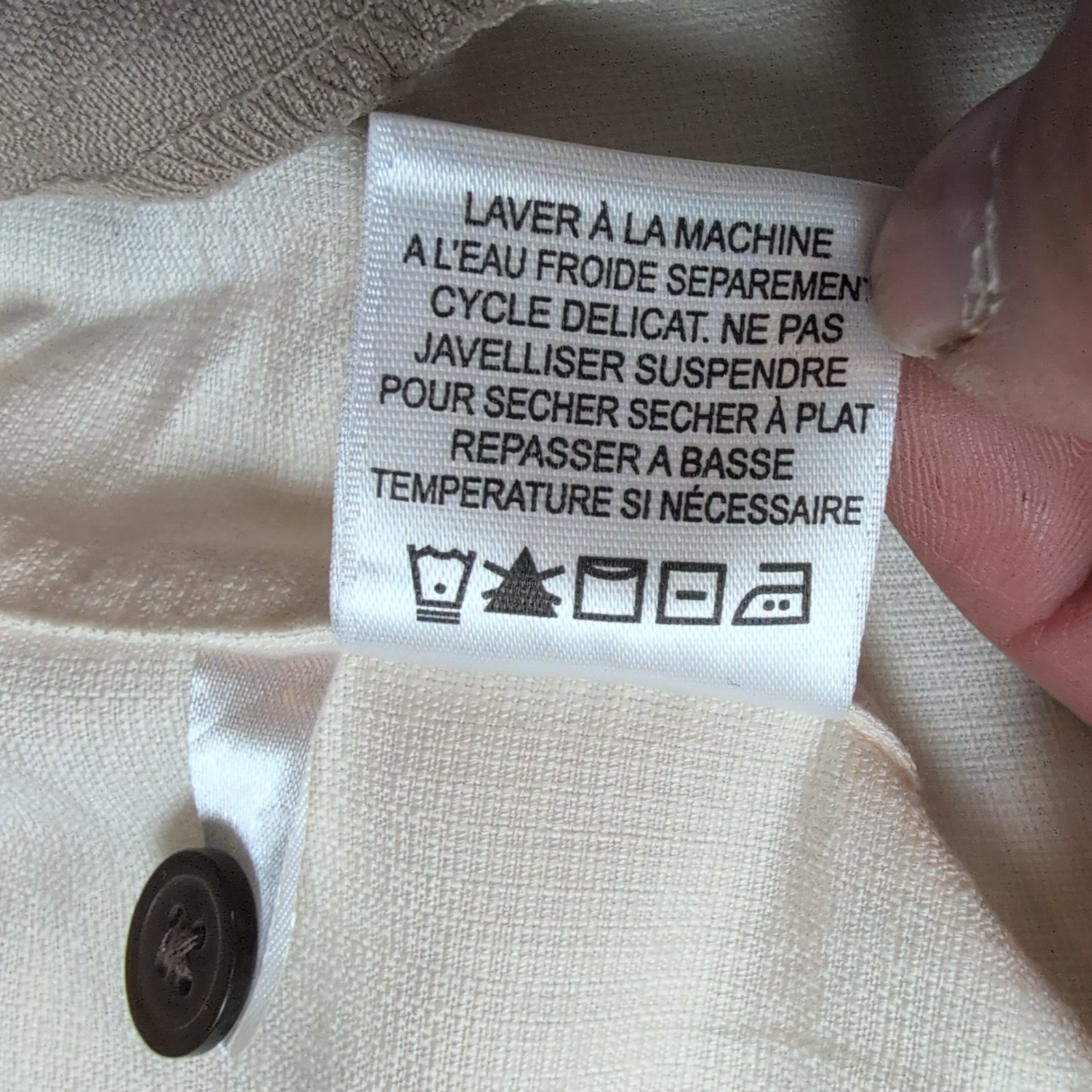 Chemise Hawaïenne Pronto Uomo XL Blanc Marron Rayonne Manches Courtes