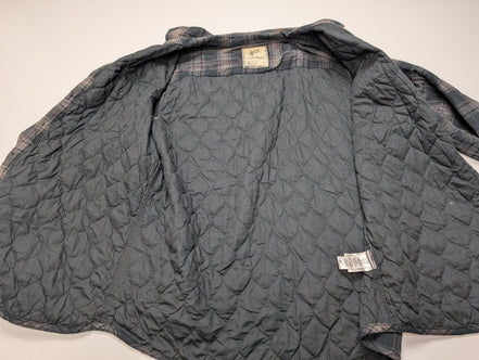 G:21 Surchemise Matelassée Flanelle Homme T.L Veste Carreau Workwear |241S