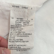 Dickies Chemise Blanche Manches Courtes Boston University Homme M L